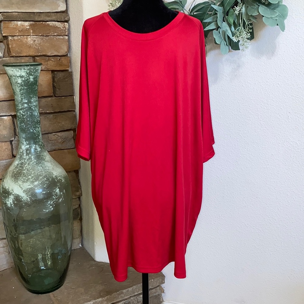 Rec Tech by Old Navy- Bright Red Performance Shirt Mens sz XXL